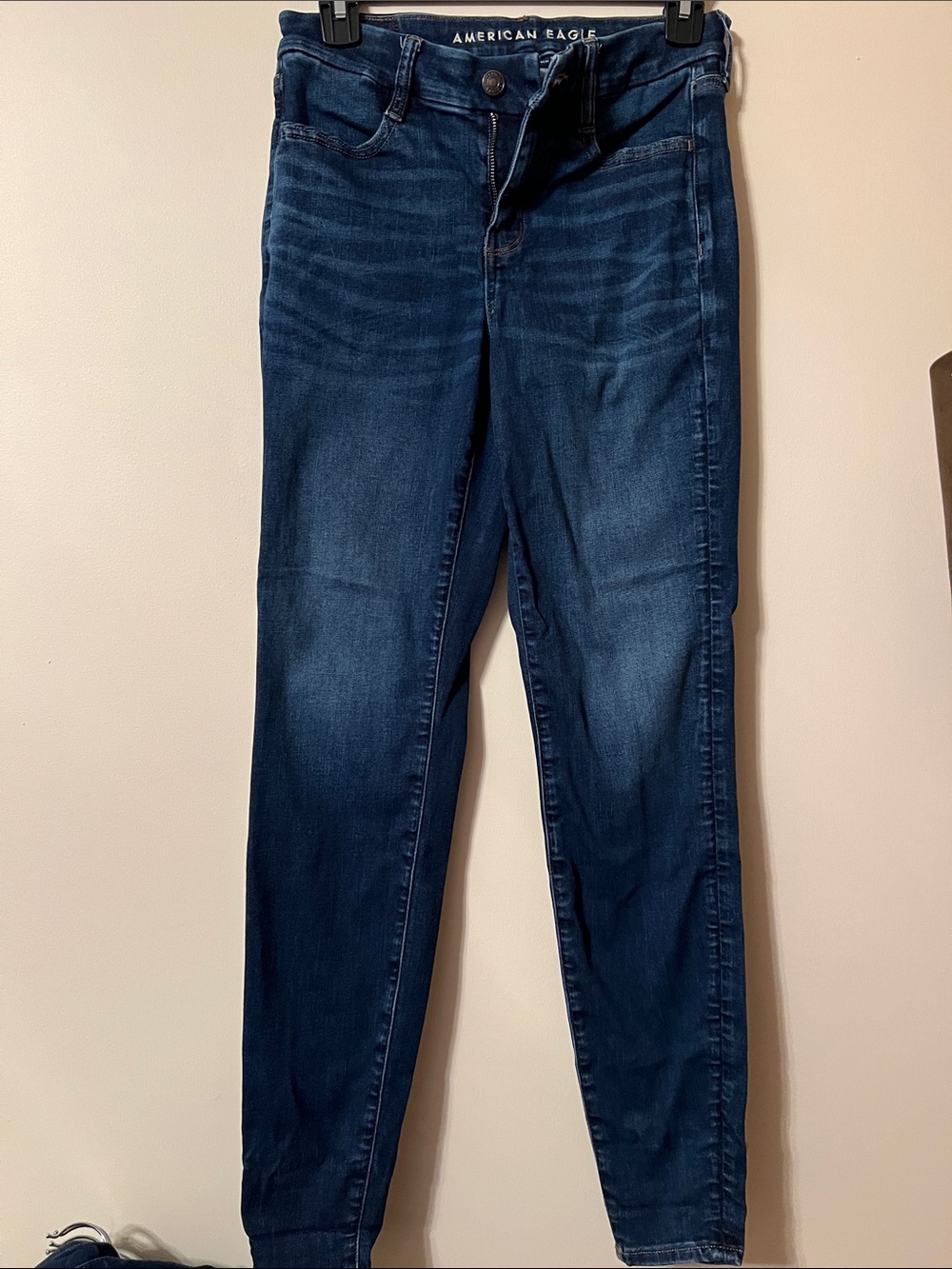 American Eagle Outfitters Navy Blue Skinny Jeans